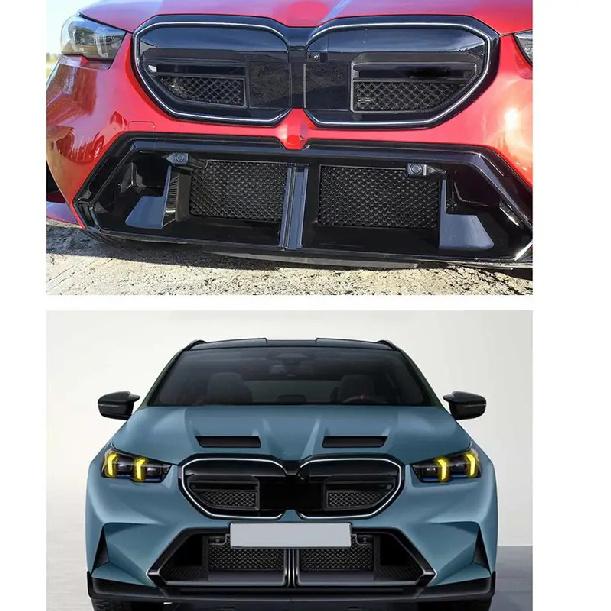 For BMW M5 G90 2025 Front Bumper Grille Car Exterior Upgrade Matte Black Easy Install Grille Guard Car Accessories