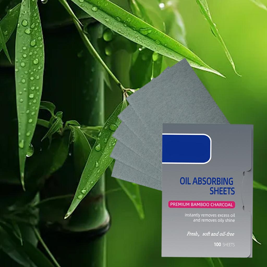 Ölabsorbierendes Papier absorbiert überschüssiges Öl im Gesicht, reduziert Fettigkeit und verleiht einen erfrischten Teint, um Ihnen zu helfen, ein angenehmes 100-teiliges Set zu erhalten.