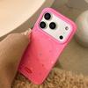 Adorable Kitten Heart-Shaped Stand Phone Case for iPhone 16, iPhone 17, iPhone 17 Pro Max