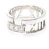 TIFFANY&Co.  # 8(Tamanho JP) anel ouro branco K18 Mulheres