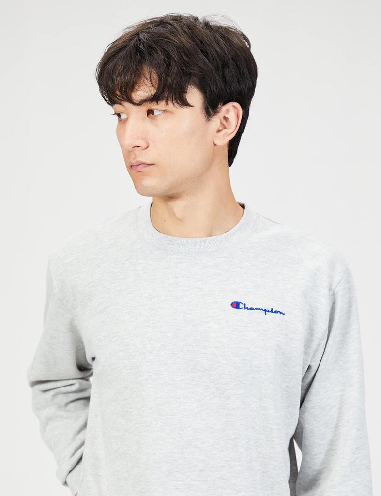 Room Long Long Brushed M [Champion] Wear, Sleeves, Pants, Fleece, Men's Grey_OM8542