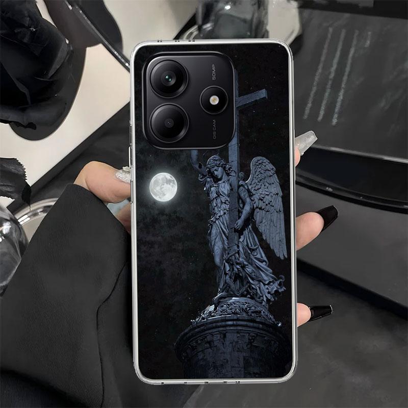Archangel Michael Phone Case for Xiaomi Redmi Note 14 13 14S 12S 12 11S 11T 11E Pro Plus 11 10 10S 9S 5G Soft Silicone Cover
