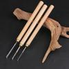 1pc 1mm-8mm V Type Exposedness Triangle Chisel Woodworking Chisels Hand Wood Carving Knives