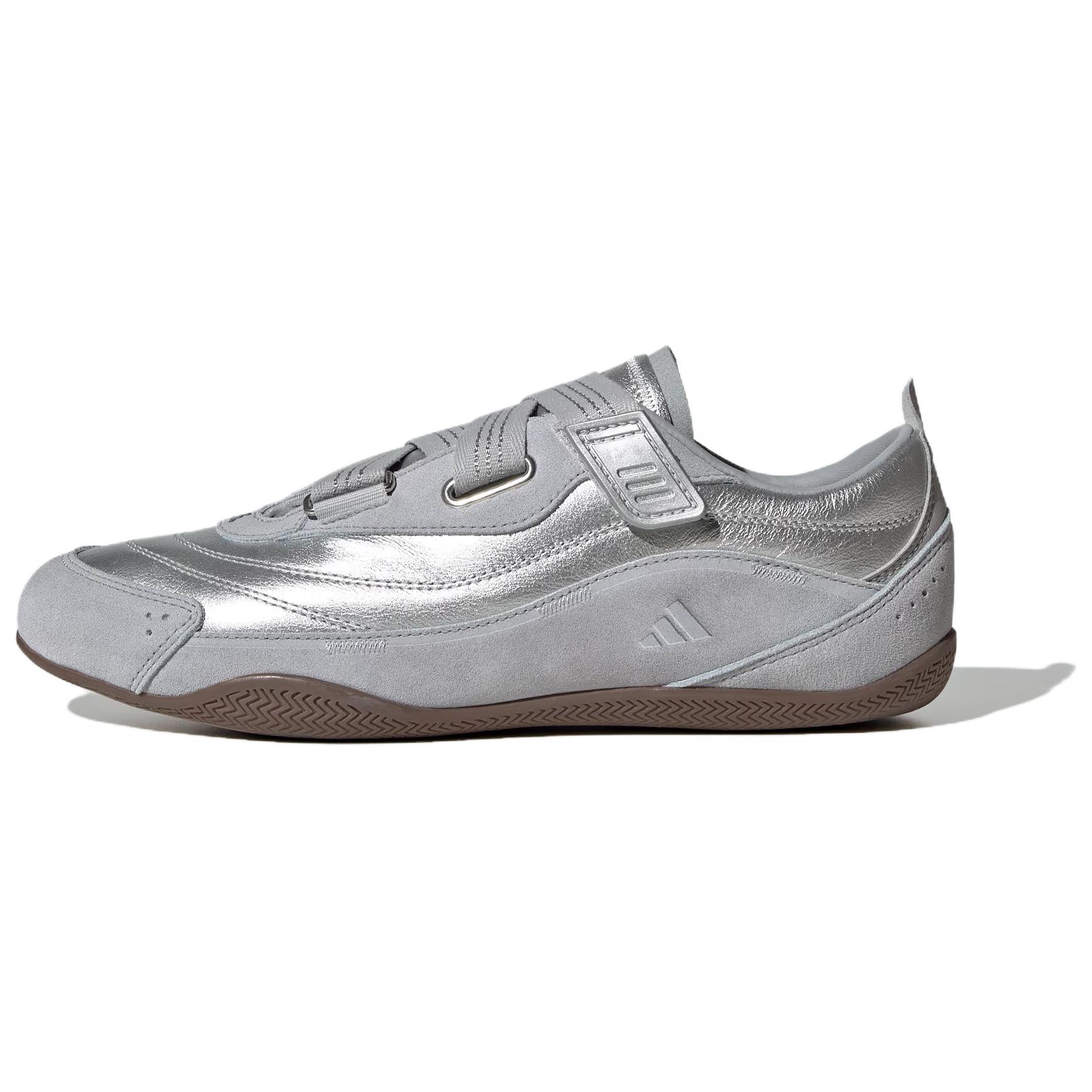 

New Adidas FOS Abrasion Resistant Low top Casual Shoes Women s Silver JQ9392 36.5