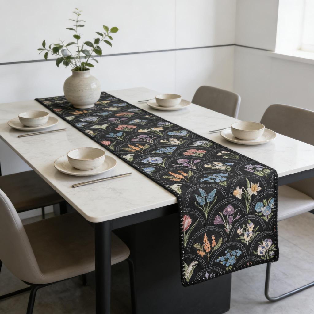 All-match Tablecloth Mat Dining Table, TV Cabinet & Center Table Nordic Cotton Linen Table Runner