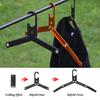 Outdoor Travel Camping Aluminum Alloy Folding Coat Clothes Hanger Coat Drying Rack Space-saving Metal Hangers Wardrobe Organizer