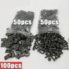 Car Metal Screw Clips Mixed Set U-Type Fastener Clip with Screw Anti-rust Fender Bumper Protection Buckle Iron Sheet Screw Amagi