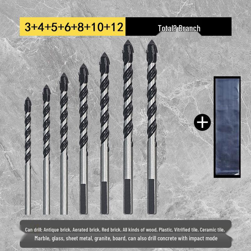 Multi-Purpose Tile Drill Bit for Concrete, Glass, Ceramic, Iron & Cement