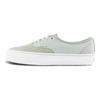 Vans Reedição Autêntica 44 Sapatos de Skate Duráveis e Respiráveis de Cano Baixo Tênis Unissex Verde Branco VN000CT7BGK