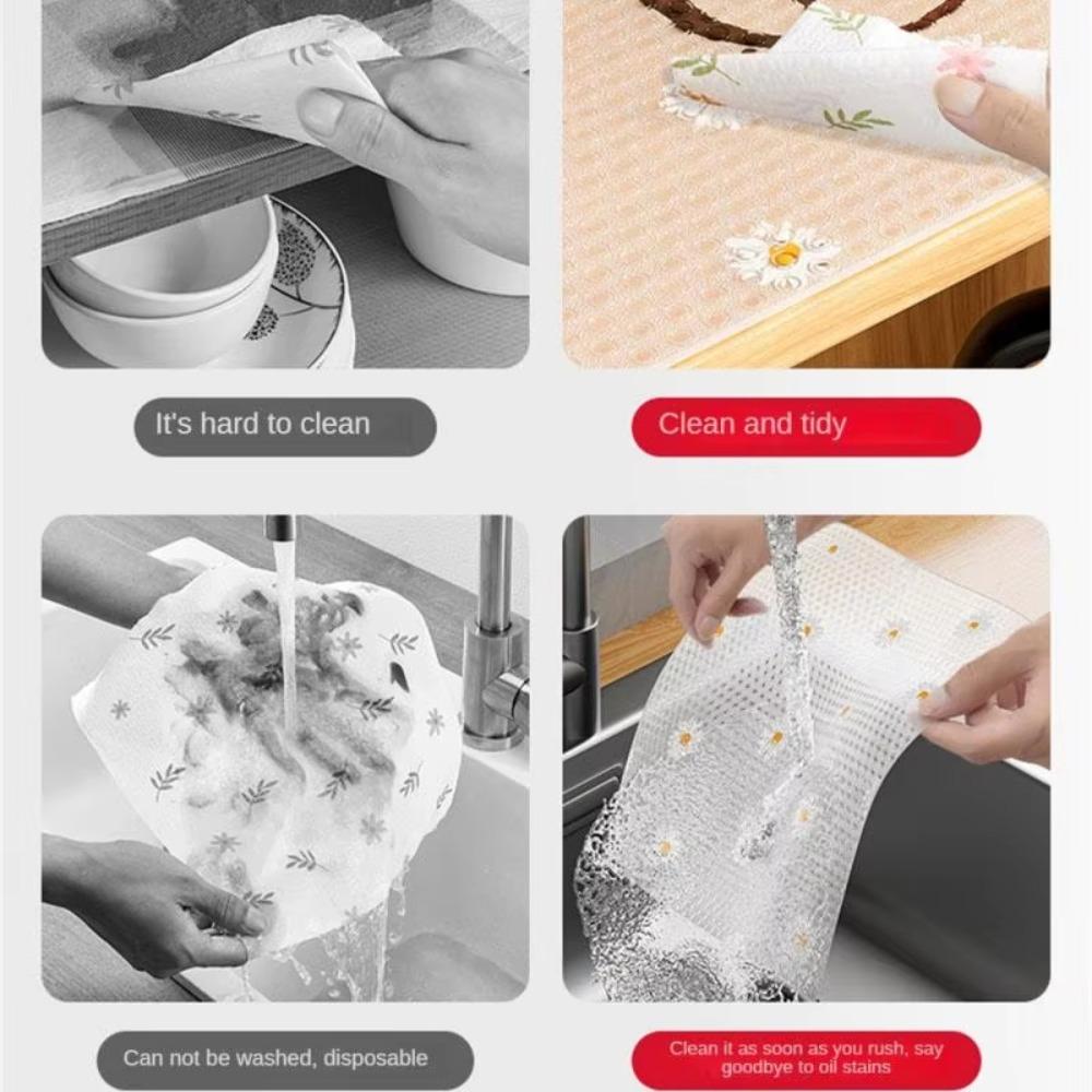 Non-Adhesive Fridge Pad Waterproof Placemats New Drawer Liners