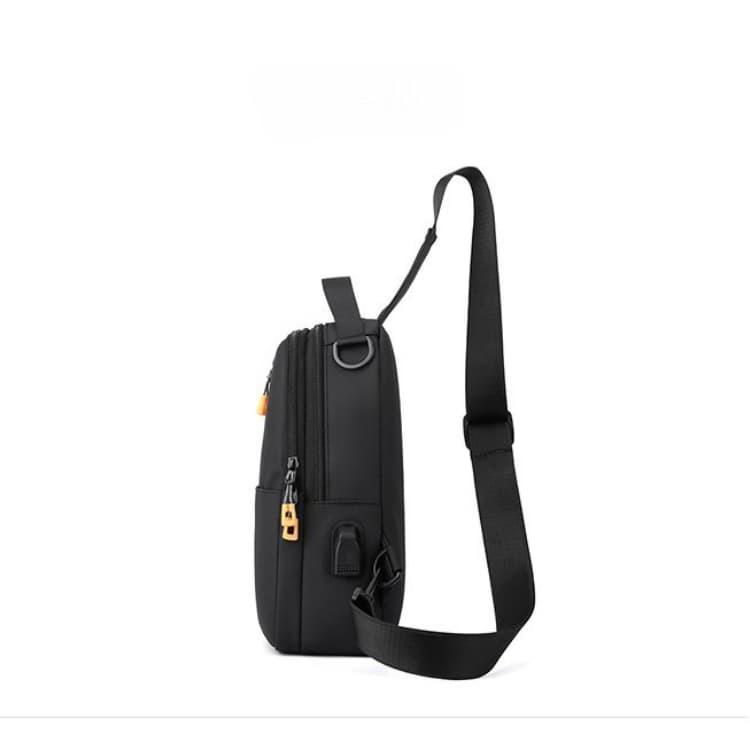 Neuer Trend Herren Brusttasche Mode Lässig Umhängetasche Multifunktional Wasserdicht Crossbody Tasche Bauchtasche