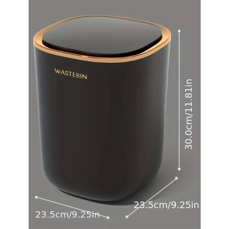 12L Smart Sensor Bathroom Trash Can Luxury Garbage Bucket Automatic for Trash Bin for Kitchen Toilet Smart Home Wastebasket