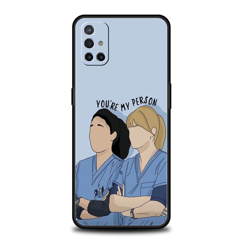 Greys Anatomy Phone Case For Oneplus 13R 13 12R 11 10T 10R Nord N100 N200 N10 10 9 9R 9RT CE 3 2 Z Pro 5G Soft TPU Cover Fundas