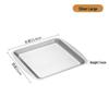 ZISIZ Verdickte Quadratische Mehrzweck-Grillpfanne