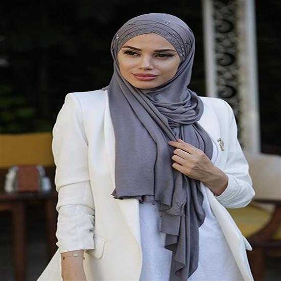 Szalik na głowę dla muzułmańskich kobiet bawełniany turban czapka hidżab czapki wewnętrzna żydowska Femme Musulman arabska chusta turbanty islamska odzież