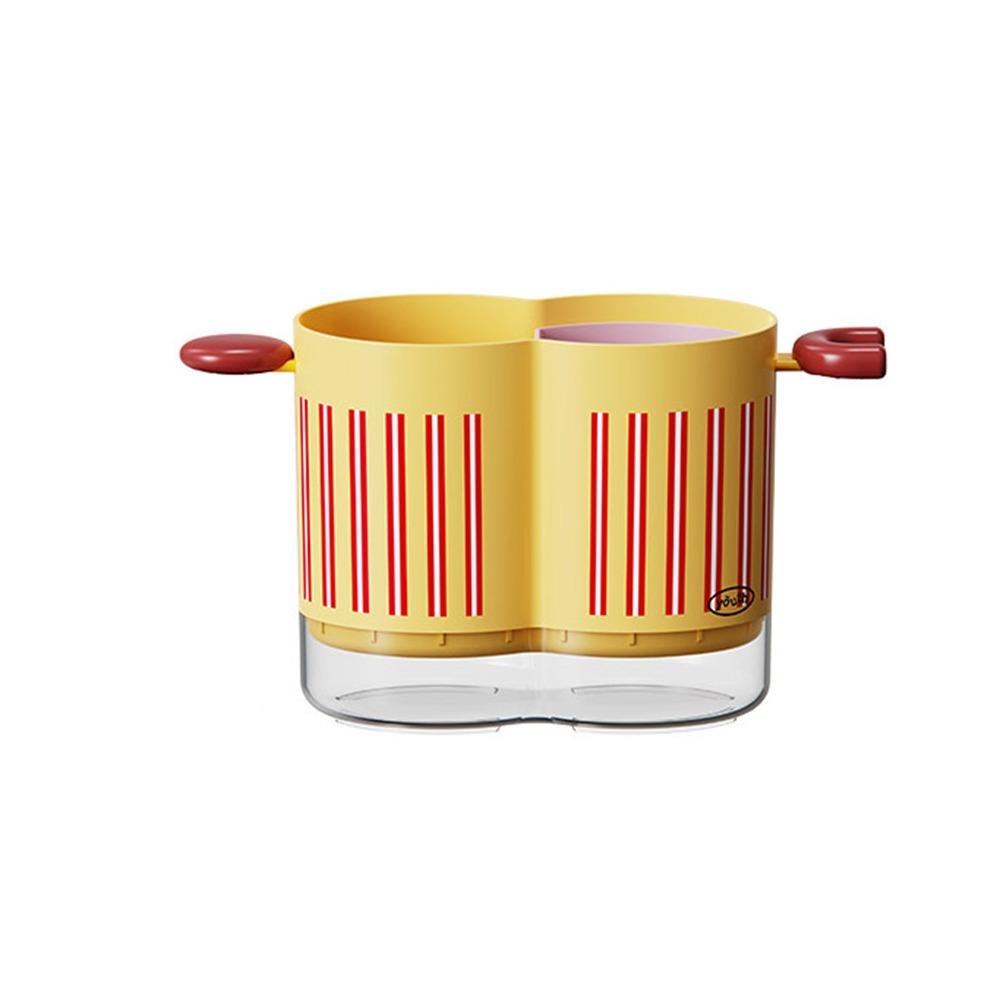 Odnímatelný úložný box na hůlky Plastový odkapávač na nádobí pro domácnost