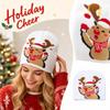 Unisex Christmas Knitted Hat for Men Women Fall Winter Holiday Party