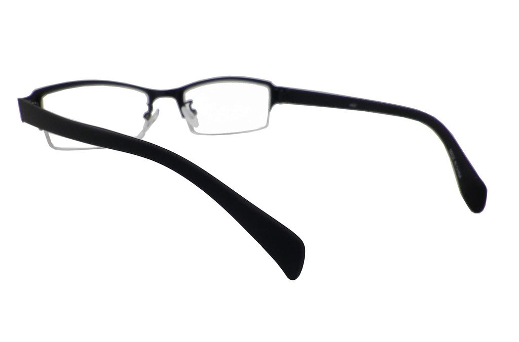 Optical Super Elastic Soft Reading Glasses Senior Glasses Reading Glasses Cool Stylish Durable Metal Black Nyroll UN22 [Nagoya Co., Ltd.] Men's