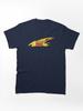 NASCAR Cup Series Lightning McQueen Team 95 Flames LEFT SIDE Classic Unisex T-Shirt