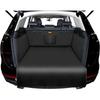 Waterproof Car Trunk Pet Mat - Thickened Oxford Cloth Dog Seat Cushion, Wear-Resistant Rear Tailgate Mat.