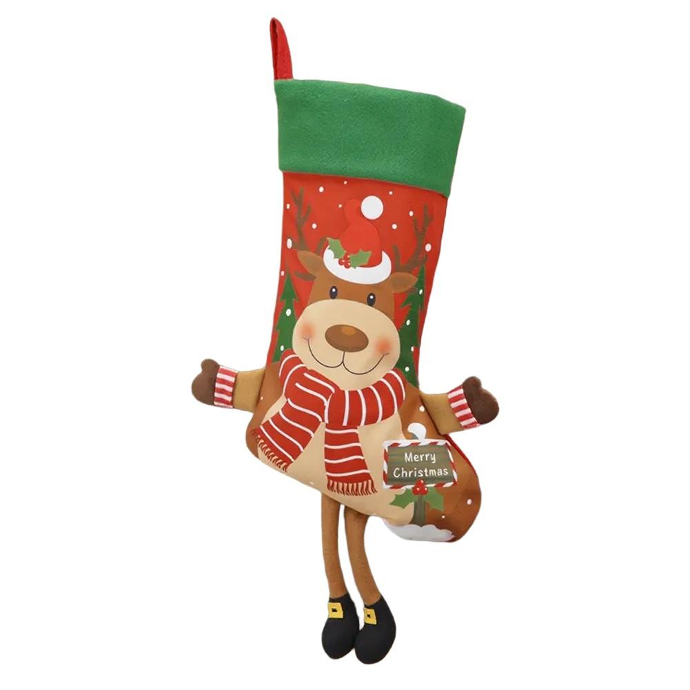

Ample Space Christmas Stocking Large Stocking Santa Stocking Deer