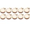 10/5Pcs Wooden Mini Embroidery Hoop Ring Round Pendant Cross Stitch Frame Kit For Crafts Sewing Accessories