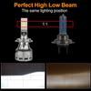 2Pcs H1 H4 HB2 9003 H7 Led Auto Lampen 60W H8 H11 Scheinwerfer Hohe Abblendlicht Lampen 10000LM 9012 Hir2 HB3 9005 HB4 9006 Auto Lichter Für Auto Scheinwerfer 6000K