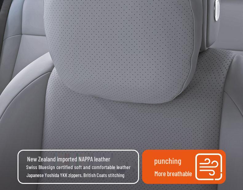 Xpeng M03 Car Headrest & Lumbar Support Pillow for Neck & Waist Protection