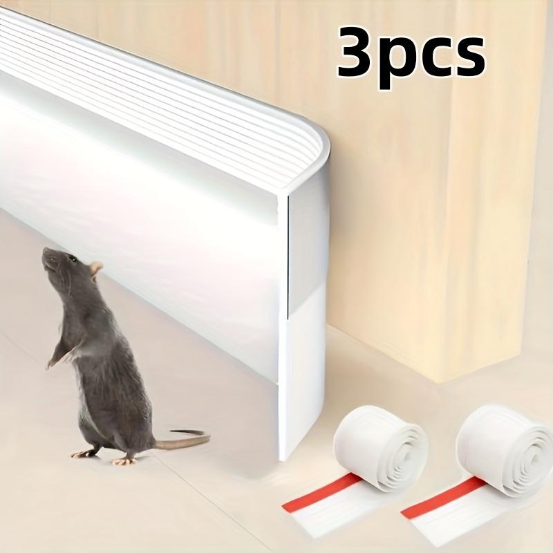 Self-adhesive door bottom sealing tape - noise reduction, wind resistance, insect and dust prevention, rat blocker