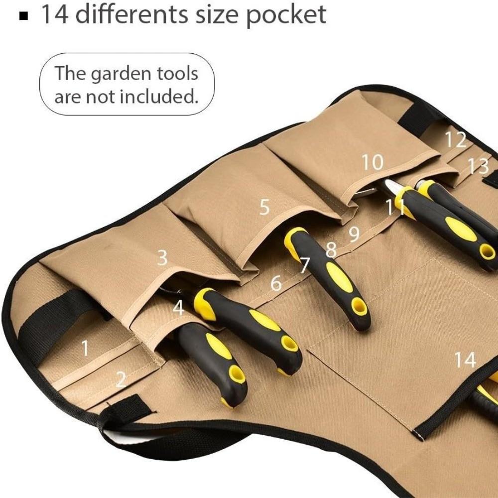 Multifunctional Gardening Apron Oxford Belt Woodworking Tool Bag Garden Tool Apron  Kitchen