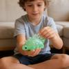 Glitter Dinosaur Squishy Toys Stress Relief Sensory Toys  For Stress Anxiety Relief