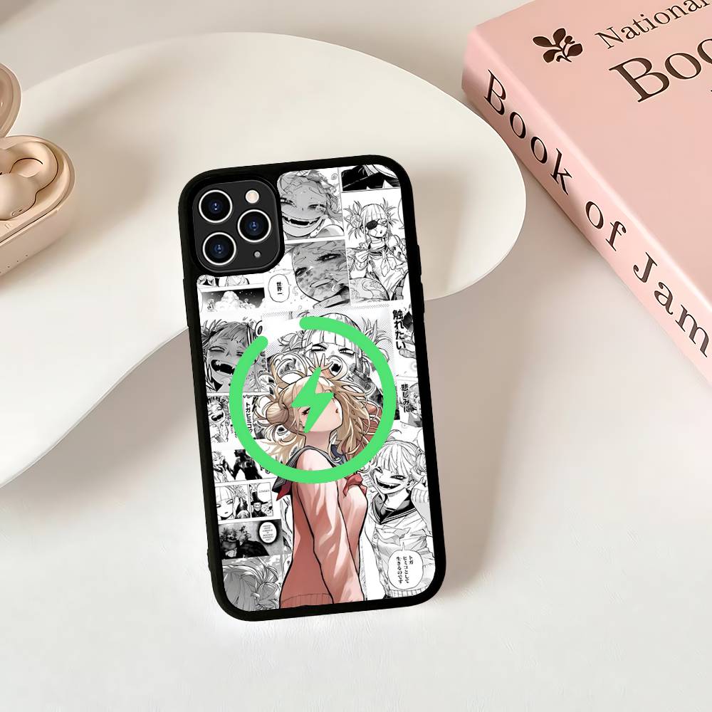 Meine H-Hero Academia D-Deku Für Magsafe Magnetische Hülle Für IPhone 17 Air 16 15 14 13 12 11 Pro Max Plus Kabelloses Laden