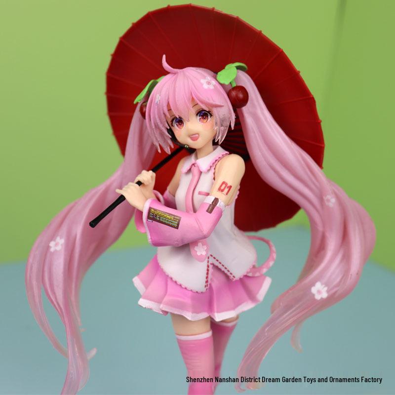 Hatsune Miku Disney Princess Series Anime Figure: Rapunzel, Cinderella, Sleeping Beauty PC Ornament