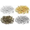 100/200pcs 2×7 3×9mm Alloy Water Drop End Beads For Jewelry Making DIY Necklace Pendant Extender Chain Tail Chain Accessories