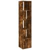 Bookshelf Smoked Oak 40x36x189 cm Engineered Wood