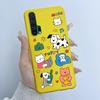 For Honor 20 Pro Case Honor20 Pro Back Soft TPU Silicone Cover Cute Cartoon Panda Phone Case For Huawei Honor 20 Pro Coque Funda