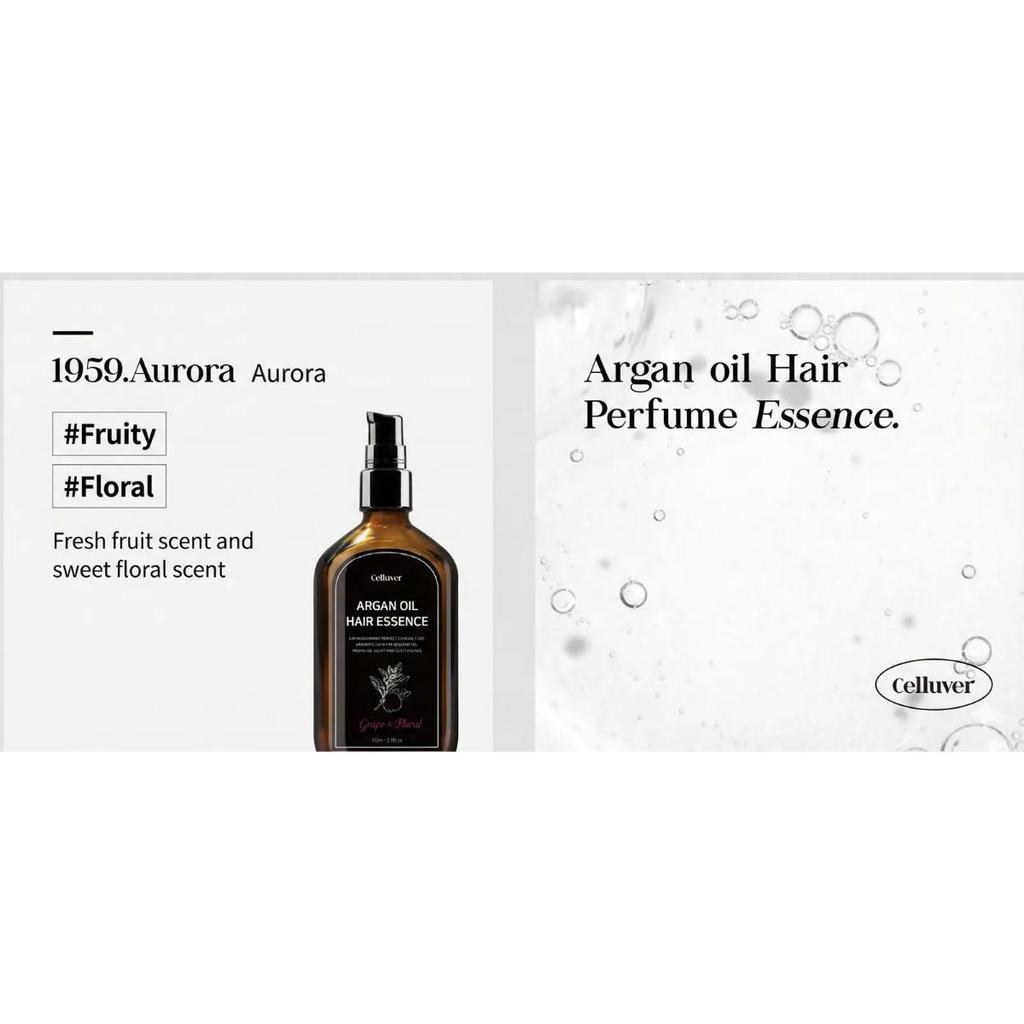 [Celluver] Argan Oil Hair Perfume Essence 100ml Nourishing Serum