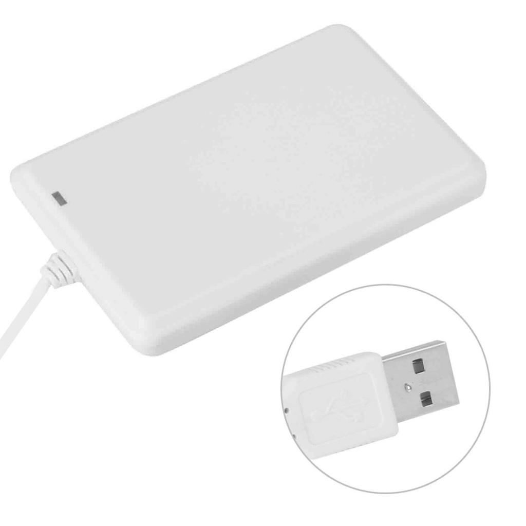 Ic ID-kort Icke-kontakt USB Drivrutinsfri NFC Dörråtkomstkortläsare (13.56Mhz/IC-kort)