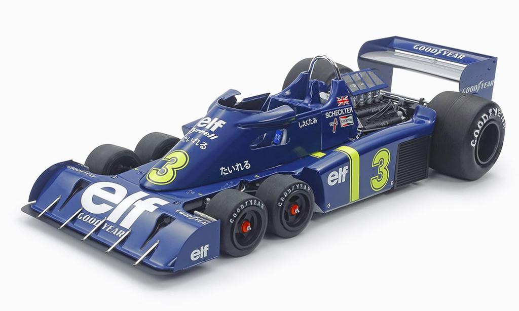 Tamiya Scale Grand Prix Collection Series 58 Tyrrell P34 1976 Japanese Grand Prix Plastic Model Kit 20058 1/20 No. (Molded Color)
