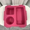 Snack Container Tray with Cup Holder Large Capacity Multiple Compartments