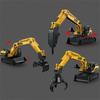 Drill Excavator Engineering Models Cars Model Toys Inertial Truck Toy  Children Gift