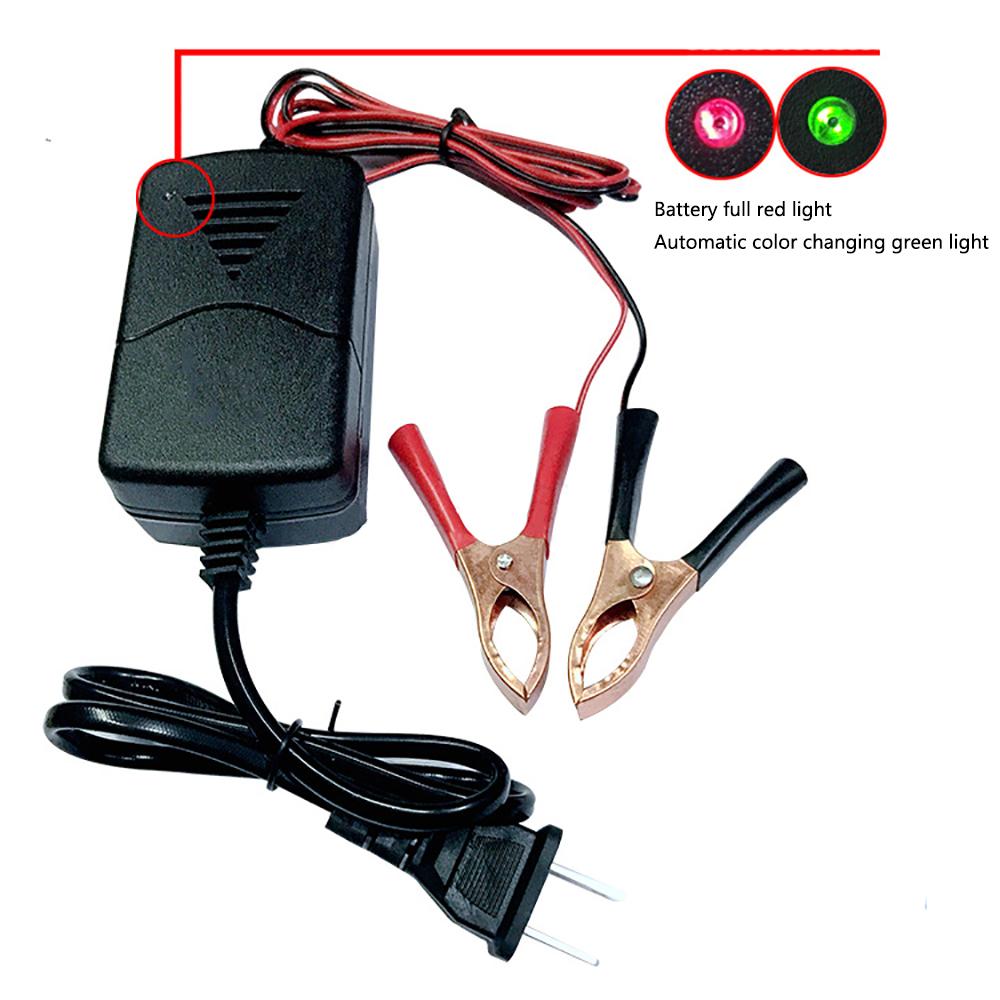 

New 2Pcs Car Battery Charger Maintainer 12V Trickle RV For Truck Motorcycle ATV Auto