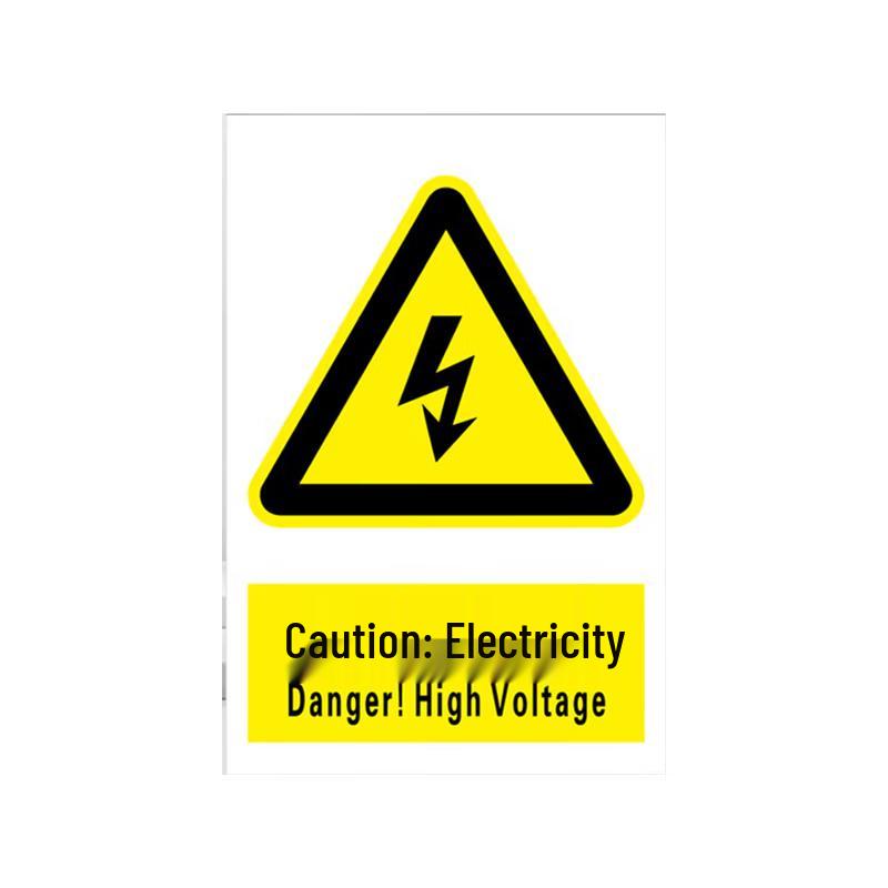 Danger Electrical Shock Warning Signs