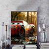 Disney Diamond Painting 5D DIY Cars Lightning McQueen Illustration Art Mosaic Embroidery Decoration Cross Stitch Gift
