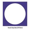 Children's Art Craft Cardstock: 20 Sheets of Colored, Thick, Square Paper with Round Borders