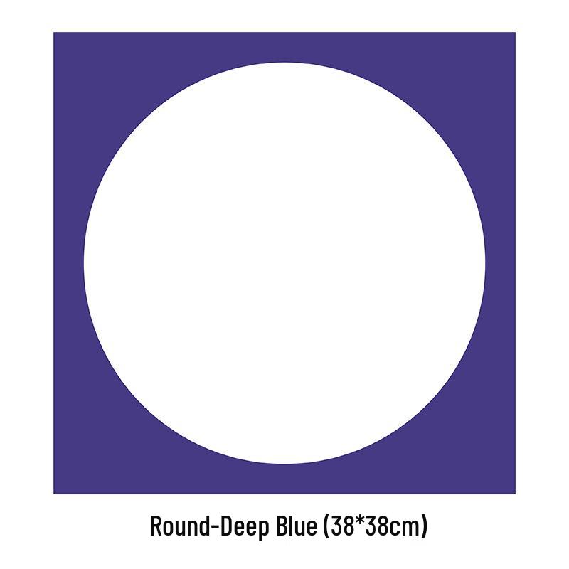 Children's Art Craft Cardstock: 20 Sheets of Colored, Thick, Square Paper with Round Borders