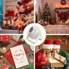 Christmas LED Projector Light with 16 Cartoon Patterns USB 360° Rotating Snowman Light for Holiday Home Garden Party Decoration