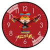 10-inch 25cm Wall Clock Living Room Home New Chinese Style Simple and Creative Chinese Style Clock Super Quiet Clock