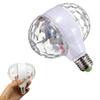 Magic 6W LED Double-headed B22 E27 Crystal Ball Disco Lamp Rotating Bulb Stage Light Bulb