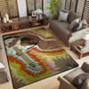 Band Logo Music Rock and Roll Pattern Carpet  for Living Room Bedroom Non-Slip Soft Rug Kitchen Floor Mat Entrance Doormat